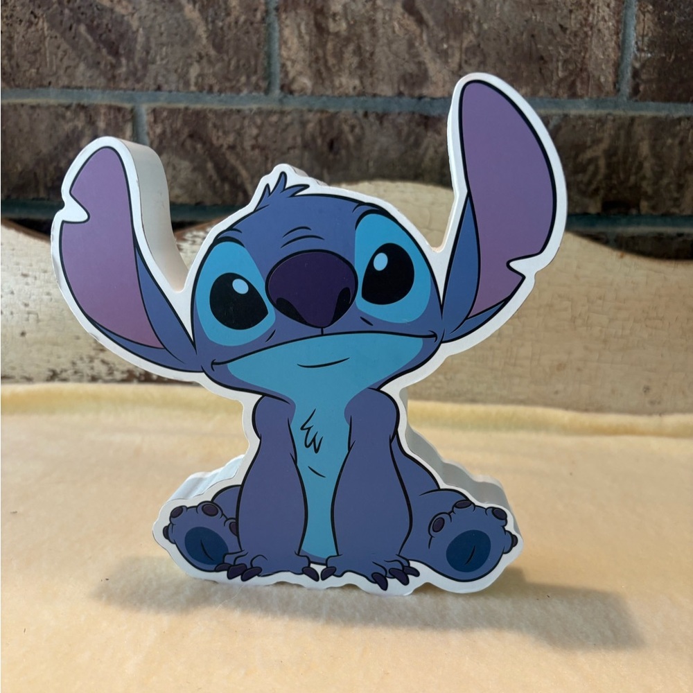 Disney Stitch Purple and Blue Home Accent